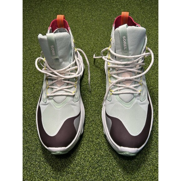 Sorel Women's Kinetic Breakthru Venture Mid Boot Mint Size 11 Waterproof Trail - Picture 3 of 7